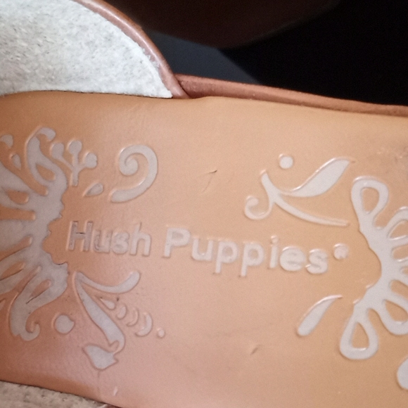 Hush Puppies Tan Mary Jane Wedges - Vintage - Picture 10 of 12